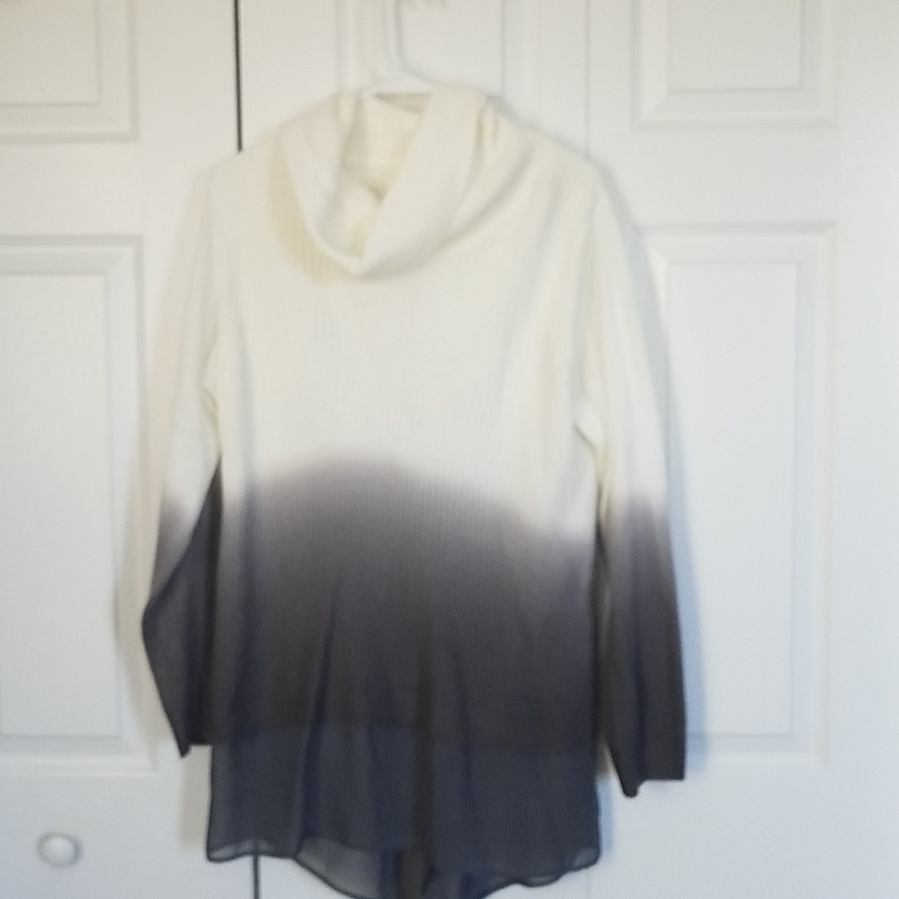 Cow neck sweater